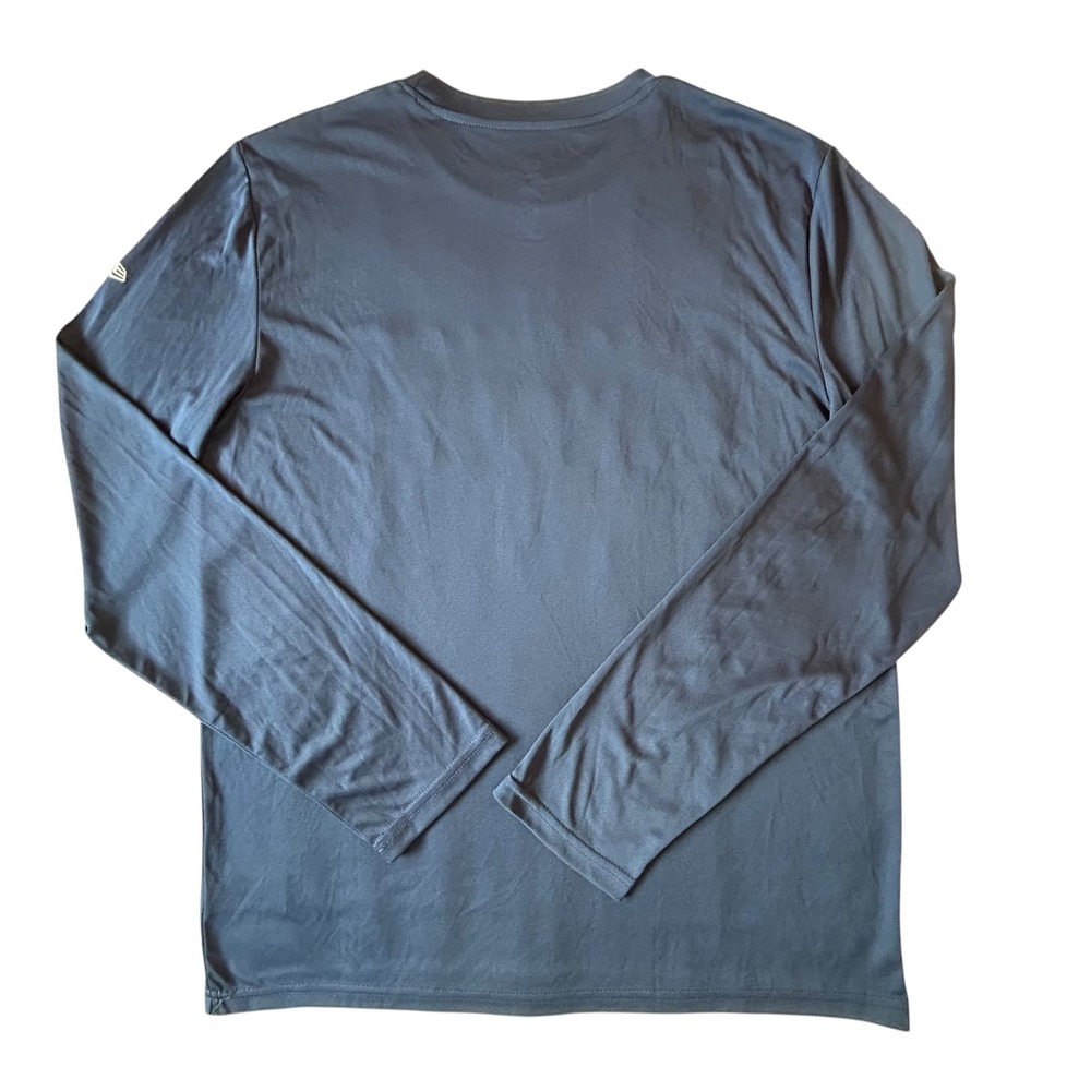 New Era Dallas Cowboys Mens Large Navy Blue Combine Training Long Sleeve Shirt - Picture 2 of 7